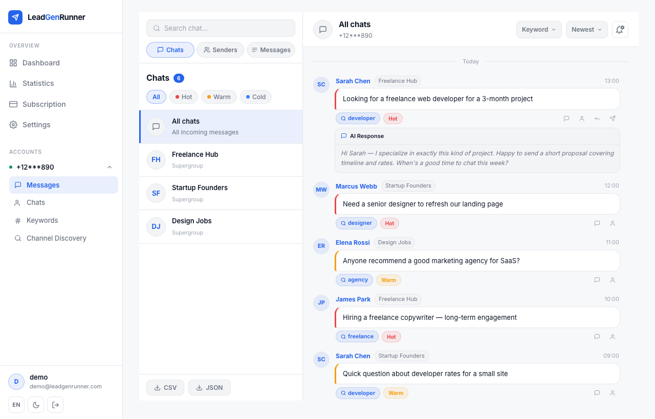 AI Replies step 1